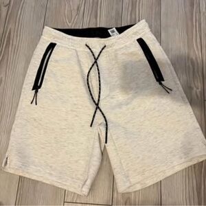 American Eagle Outfitters Gray and White Athletic Shorts